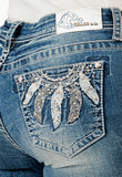 Isabel Feather Grace In LA Plus Size Jeans