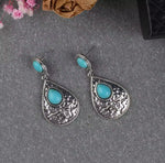 Longhorn Teardrop Western Fashion Earrings