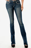 Loretta Long Leg Grace In LA Easyfit Mid Rise Bootcut Jeans