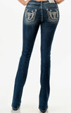 Loretta Long Leg Grace In LA Easyfit Mid Rise Bootcut Jeans