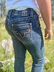 Dolly Western Grace In LA Easyfit Mid Rise Bootcut Jeans