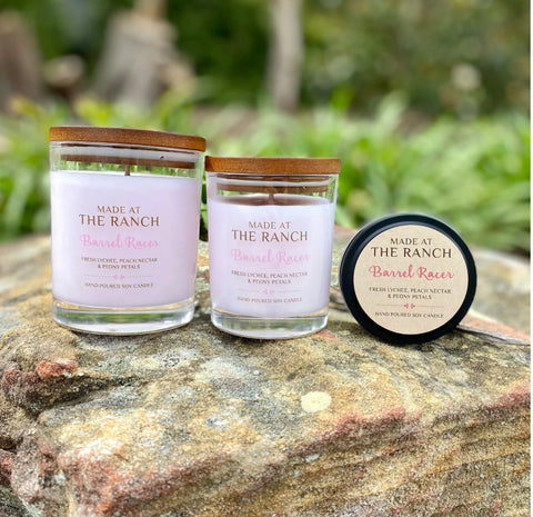 Barrel Racer - Made At The Ranch Candle