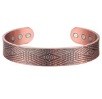 Aztec Wide Copper Cuff RESTOCK