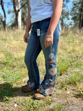 Tallulah Aztec Grace In LA High Waisted Flare Jeans