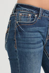 Dolly Western Grace In LA Easyfit Mid Rise Bootcut Jeans