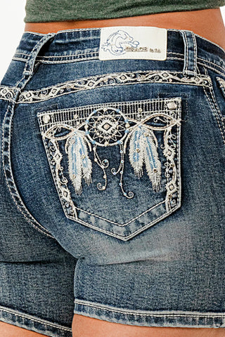 Dreamcatcher Easyfit Mid Rise Grace In La Shorts
