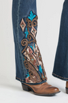 Dolly Western Grace In LA Easyfit Mid Rise Bootcut Jeans