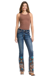 Dolly Western Grace In LA Easyfit Mid Rise Bootcut Jeans