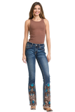 Dolly Western Grace In LA Easyfit Mid Rise Bootcut Jeans