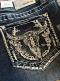 Loretta Long Leg Grace In LA Easyfit Mid Rise Bootcut Jeans