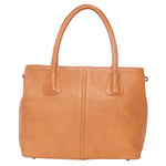 Speckled Genuine Leather Handbag