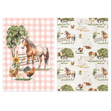 Farmyard Tea Towel