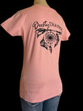 Dusty Diamonds Logo Dusty Pink Shirt