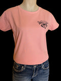 Dusty Diamonds Logo Dusty Pink Shirt