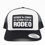 Outback Cobber Born To Rodeo Trucker Cap