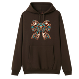 Dusty Diamonds Western Longhorn Bow Hoodie PREORDER