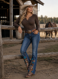 Dolly Western Grace In LA Easyfit Mid Rise Bootcut Jeans US 27 29 30 32 & 33