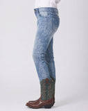 Lace Skinny Leg Jeans