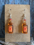 Fireball Sterling Silver Hook Earrings