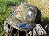 Dusty Diamonds Camo Cowboy Trucker Cap