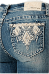 Eleanor Short Leg Grace In LA Easyfit Mid Rise Bootcut Jeans