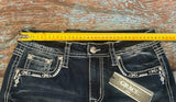 Eleanor Short Leg Grace In LA Easyfit Mid Rise Bootcut Jeans