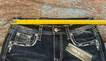 Isabel Feather Grace In LA Plus Size Bootcut Jeans