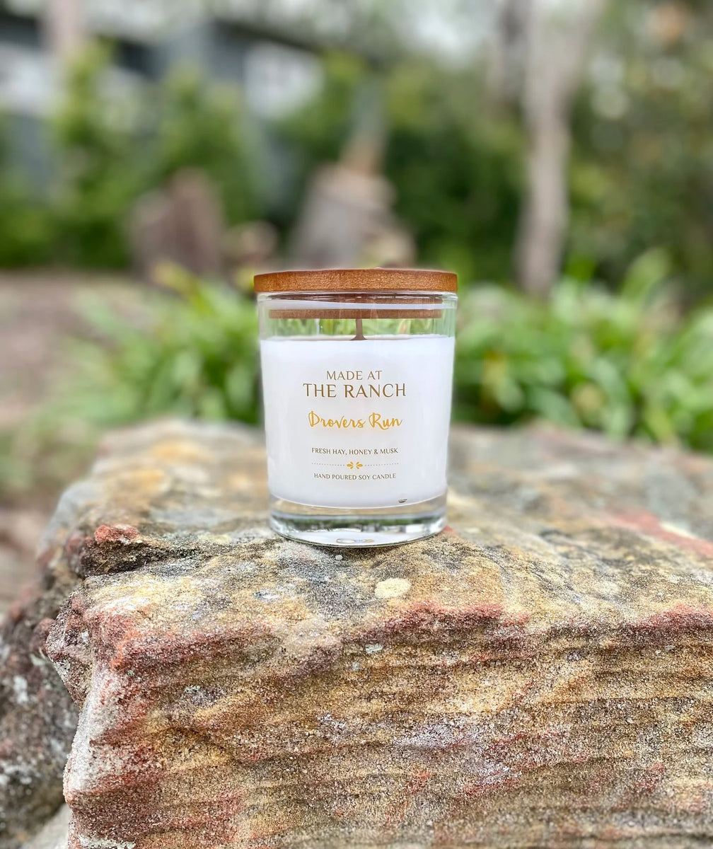 Drovers Run - Made At The Ranch Candle – Dusty Diamonds Australia