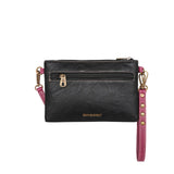 Black Dreamcatcher Embroidered Collection Montana West Clutch/Crossbody Bag