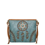 Turquoise Dreamcatcher Embroidered Collection Montana West Crossbody Bag