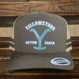 Limited Edition Yellowstone Dutton Ranch Blue Glitter Trucker Cap RESTOCK