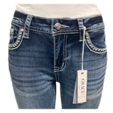 Silver Longhorn Grace In LA Mid-Rise Short Leg 32' Bootcut Jeans