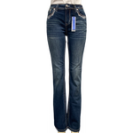 Dakota Grace In LA Mid-Rise Bootcut Jeans