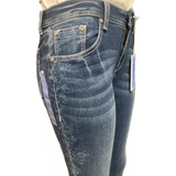 Louisa Grace In LA Mid-Rise Skinny Leg Jeans