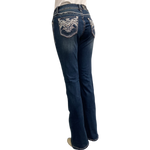 Dakota Grace In LA Mid-Rise Bootcut Jeans