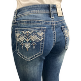 Charme Kasey Short Leg 32" Mid-Rise Easyfit Bootcut Jeans