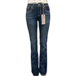 Charme Western Longhorn Mid-Rise Easyfit Bootcut Jeans