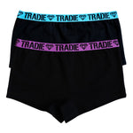 Girls Tradie Shortie Underwear 2 Pack