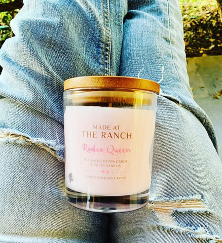 Rodeo Queen Made At The Ranch Candle