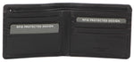 Milleni Leather Mens Flat RFID Protection Wallet-VARIOUS COLOURS ON SALE