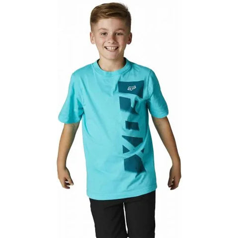 Teal Youth RKANE Fox Boys Short Sleeve Shirt ON SALE