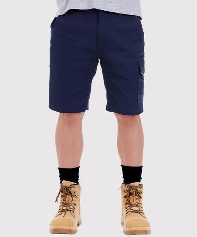 Mens Navy Tradie Flex Cargo Shorts CLEARANCE SALE