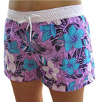 Purple Honolua Ladies Swim Board Shorts AU8-AU20 ON SALE