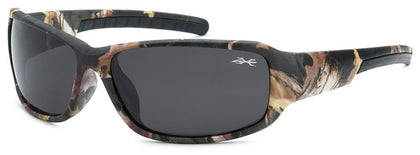 Unisex Wrap Around Polarized Camo X-Loop Sunglasses ON SALE