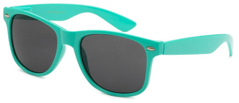 Teal Retro UV400 Sunglasses