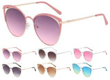 Giselle Retro Faded Beach Sunglasses VARIOUS COLOURS