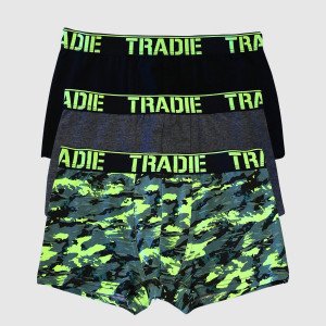 Tradie Boys 3PK Fitted Trunk Underwear ON SALE