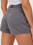 Charlie High Waist Rusty Denim Shorts CLEARANCE SALE