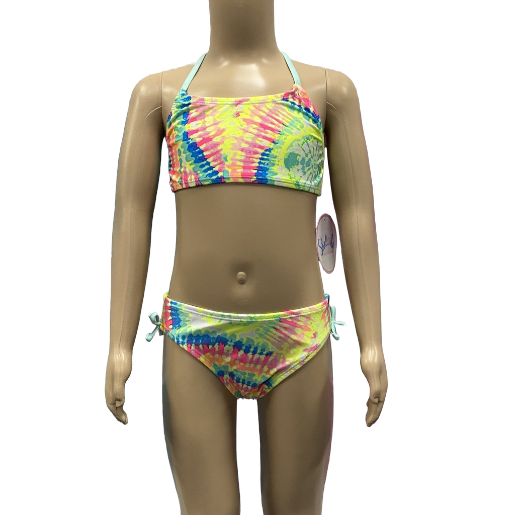 Girls tie sales dye bikini