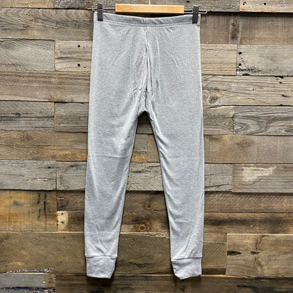 Adults Grey Heat Control Thermal Long Pants CLEARANCE SALE
